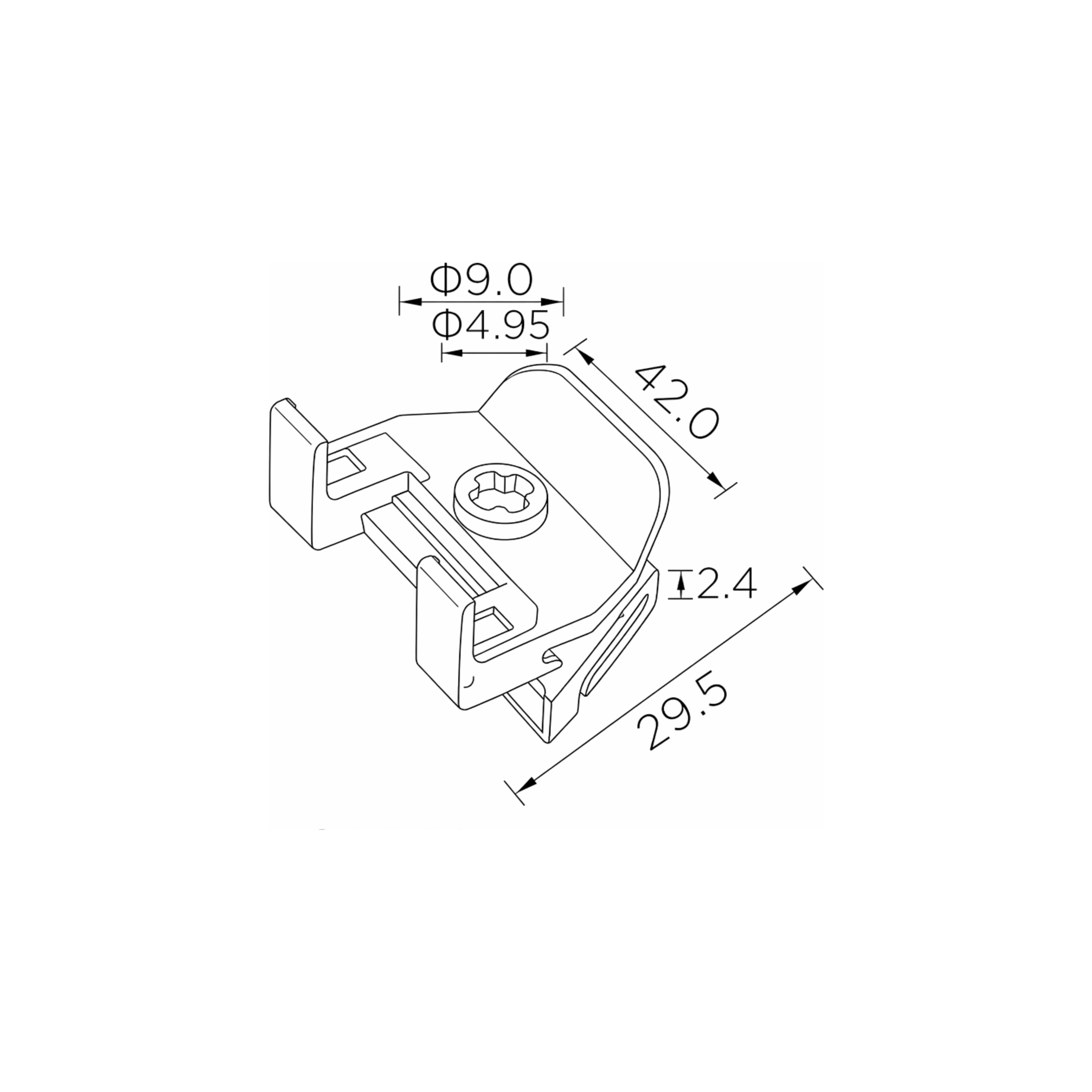 Fästclips Lexus Gs/Is III m.fl. – 10-pack