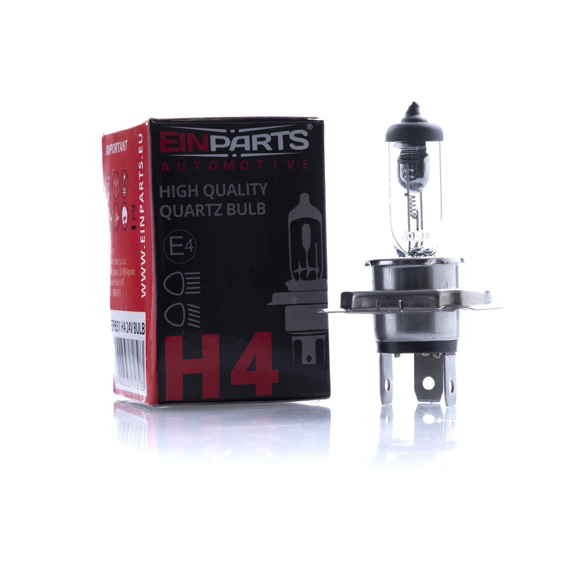Halogenlampa 24 V – H4 – 24V – 70/75 W