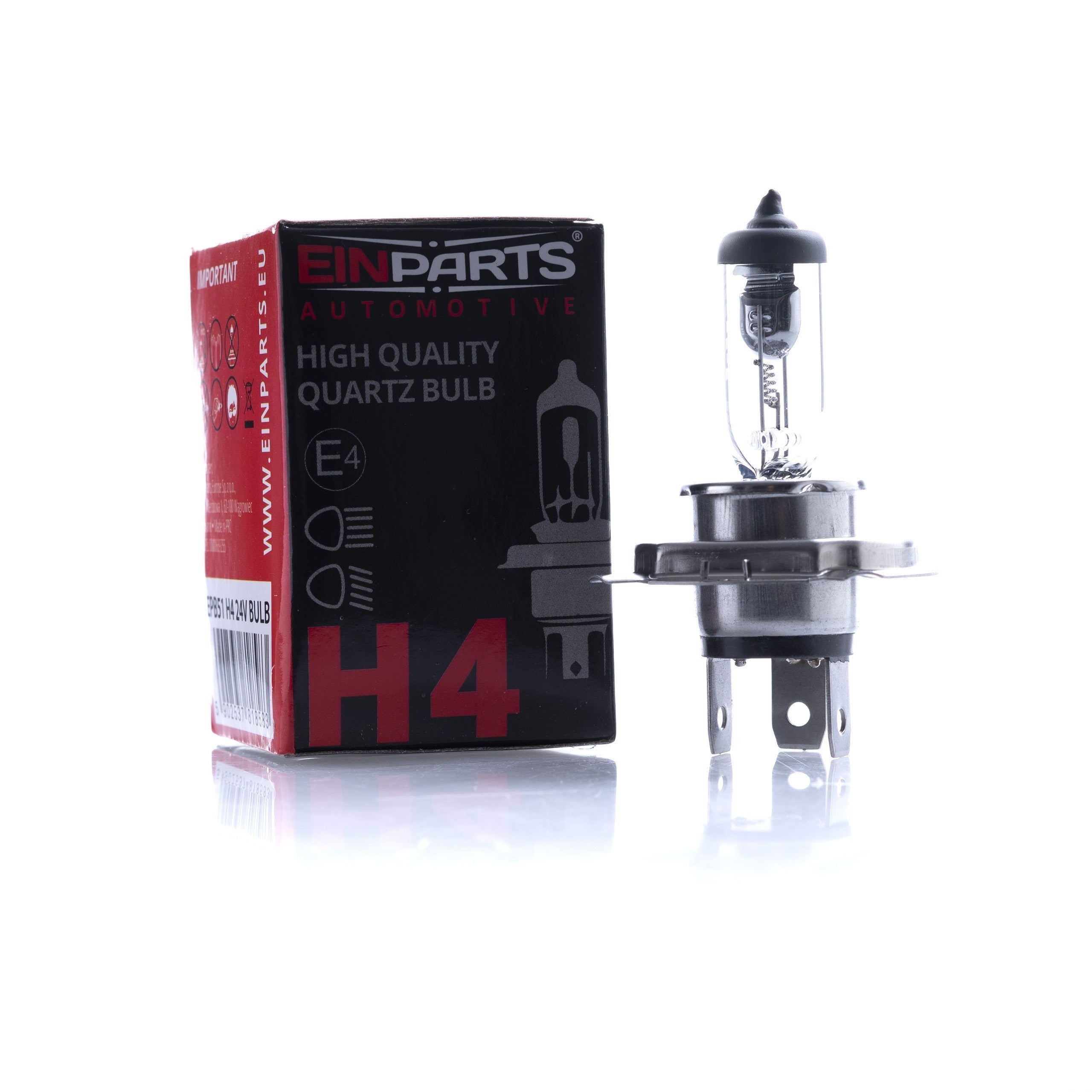 Halogenlampa 24 V – H4 – 24V – 70/75 W