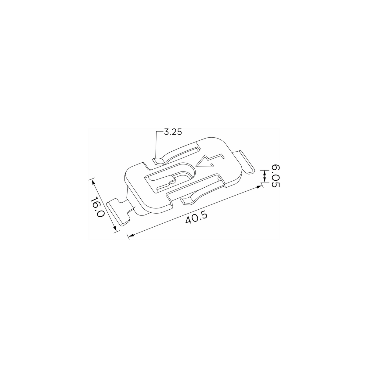 Fästclips Audi A4 B8