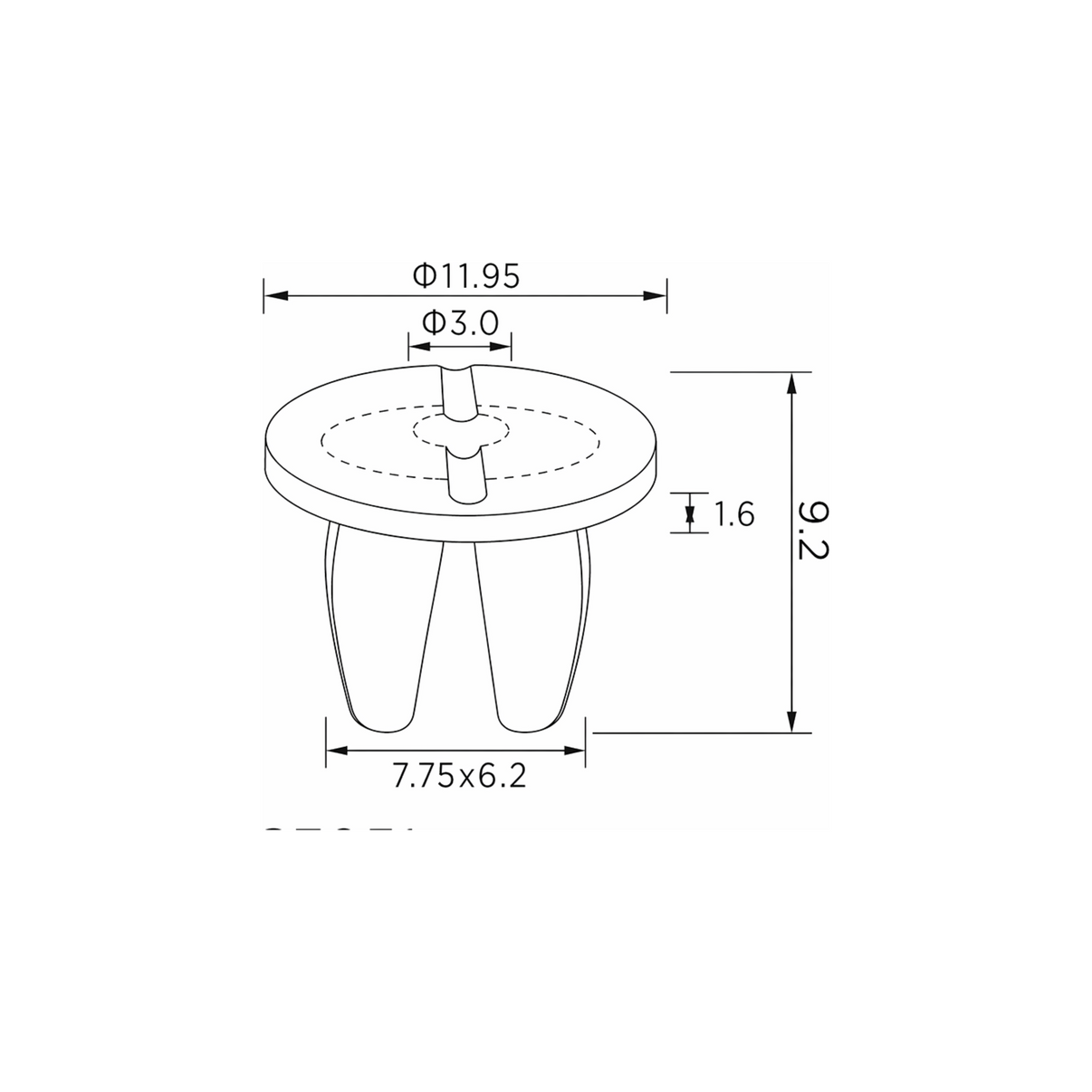Fästclips – 10-pack