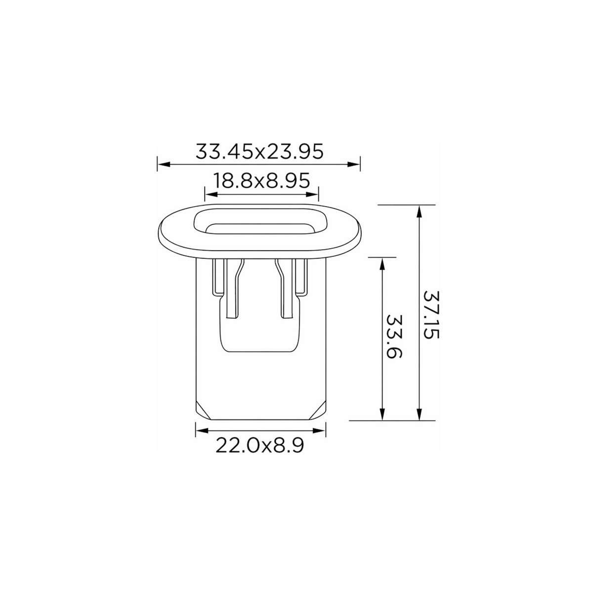 Fästclips – 10-pack