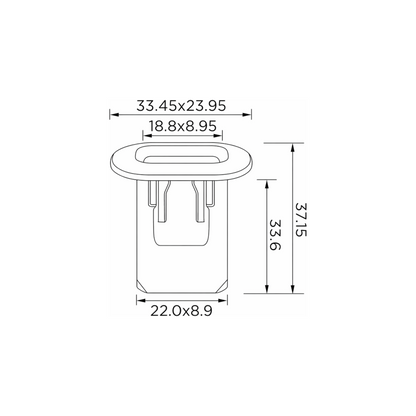 Fästclips – 10-pack