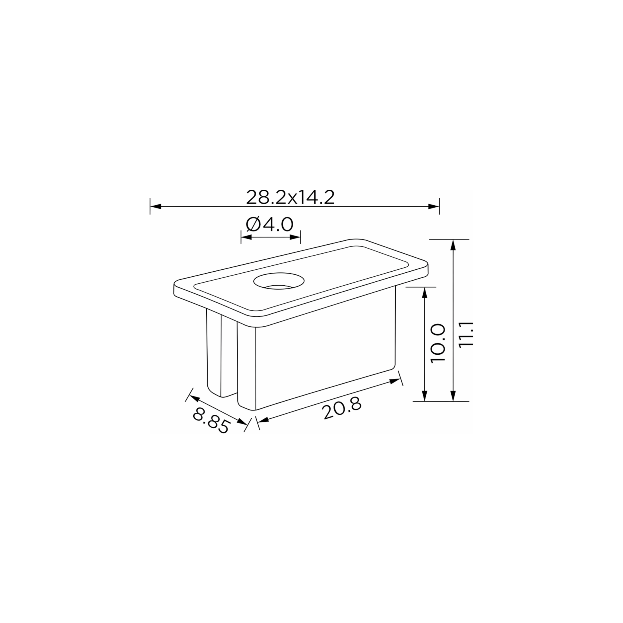 Fästclips – 10-pack