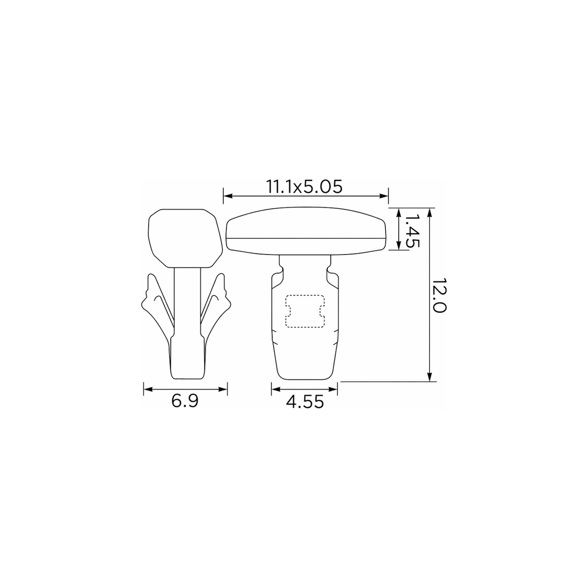 Fästclips Mazda 3/6 m.fl. – 10-pack