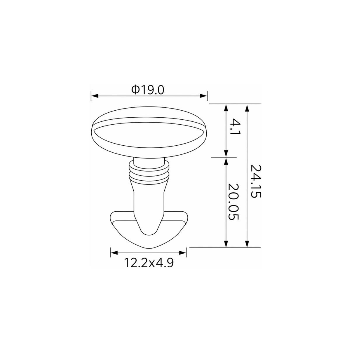 Fästclips Land Rover Discovery IV/Range Rover Sport I – 10-pack