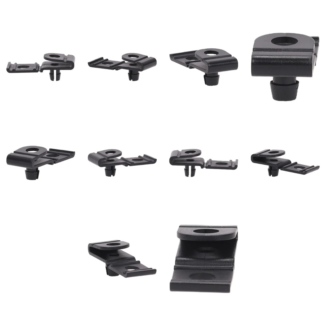 Fästclips – 10-pack – Stabil montering