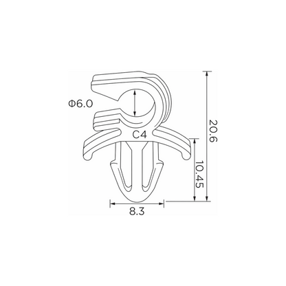 Fästclips – 10-pack