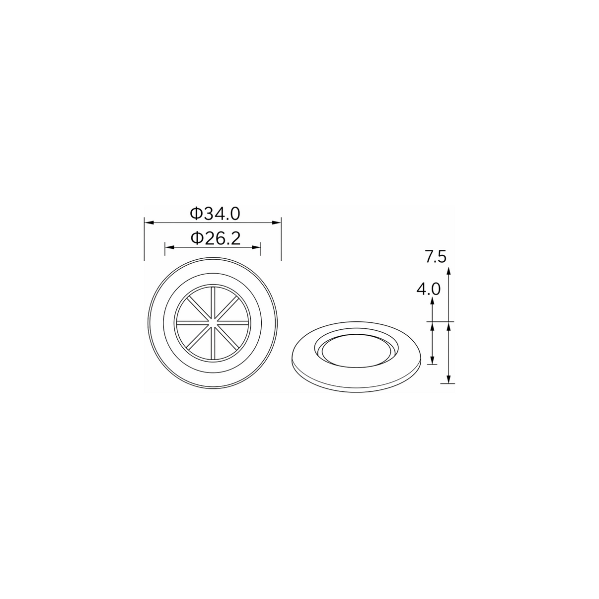Fästclips – 10-pack