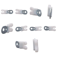 Fästclips – 10-pack – Stabil montering