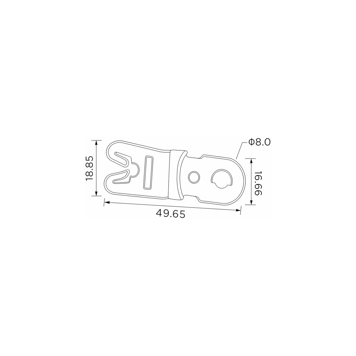 Fästclips – 10-pack – Stabil montering