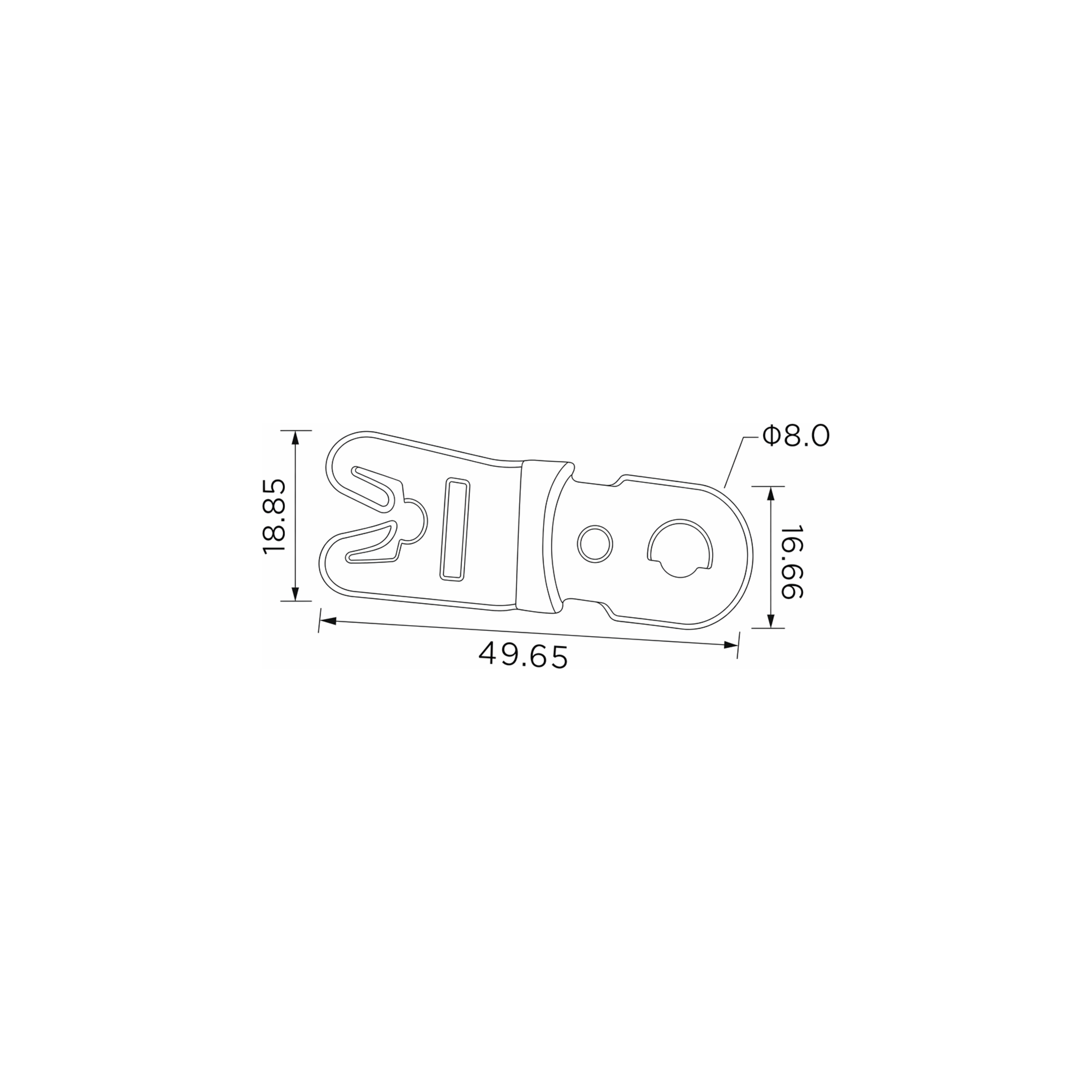 Fästclips – 10-pack – Stabil montering