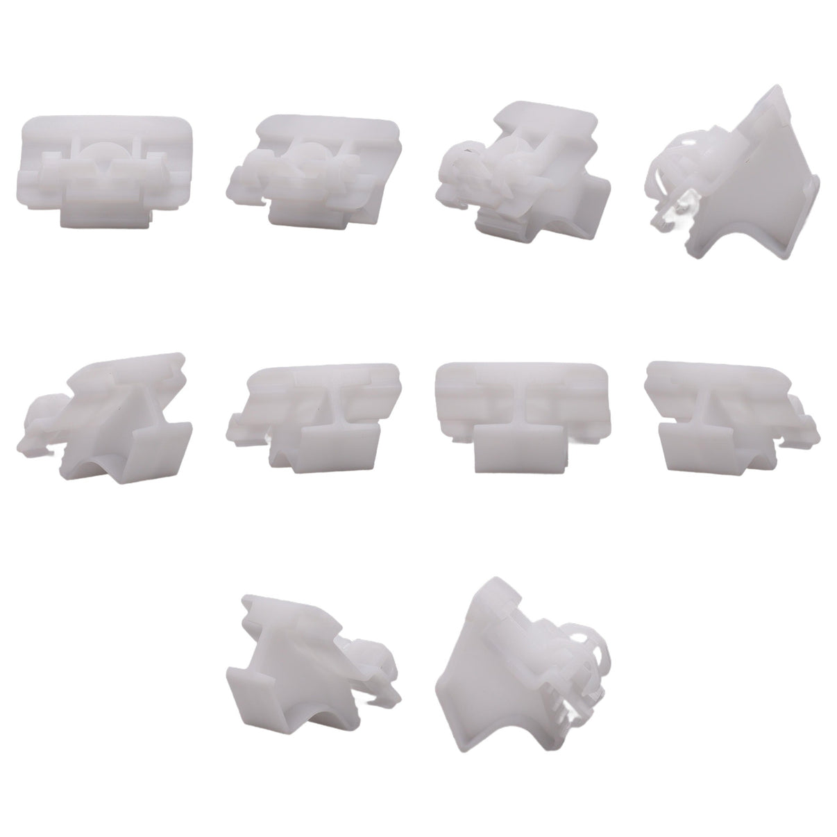 Fästclips – 10-pack – Stabil montering