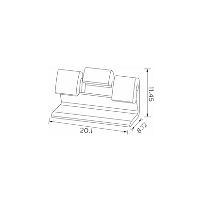 Fästclips BMW 5 – 10-pack – fäste Stabilt fäste