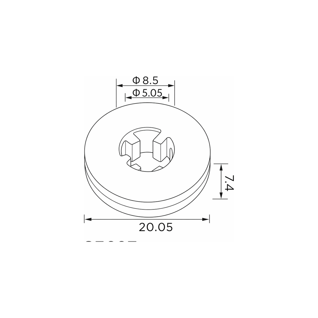 Fästclips – 10-pack