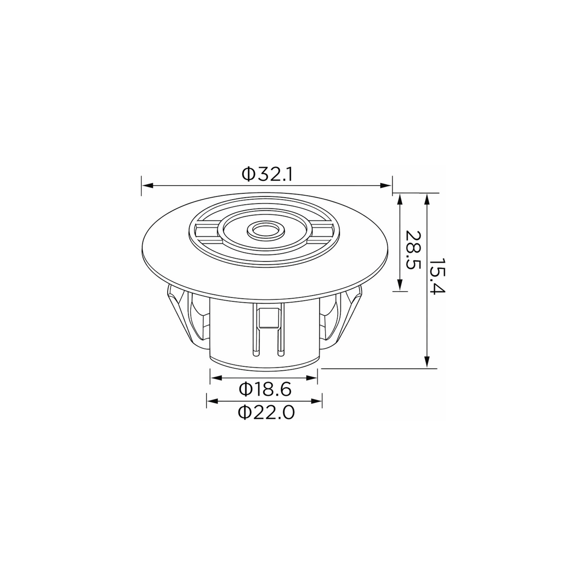 Fästclips Lexus Nx II – 10-pack
