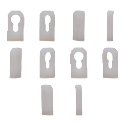Fästclips – 10-pack – Stabil montering