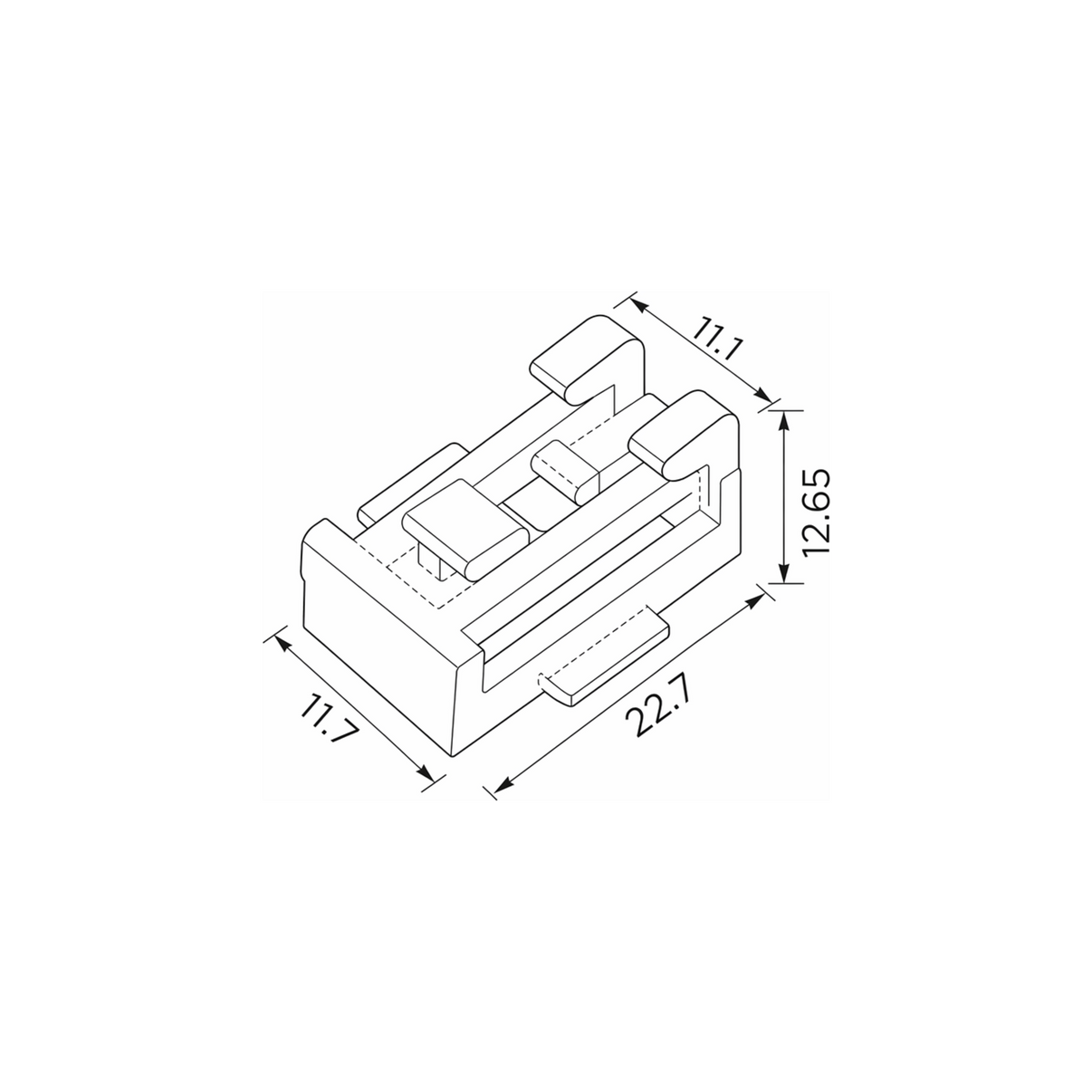 Fästclips – 10-pack – Stabil montering