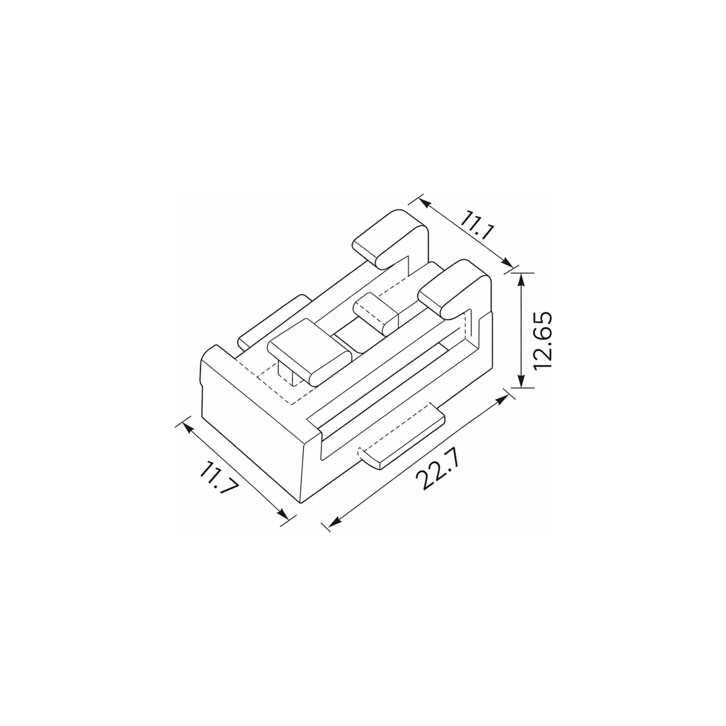 Fästclips – 10-pack – Stabil montering