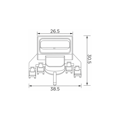 Fästclips – 10-pack