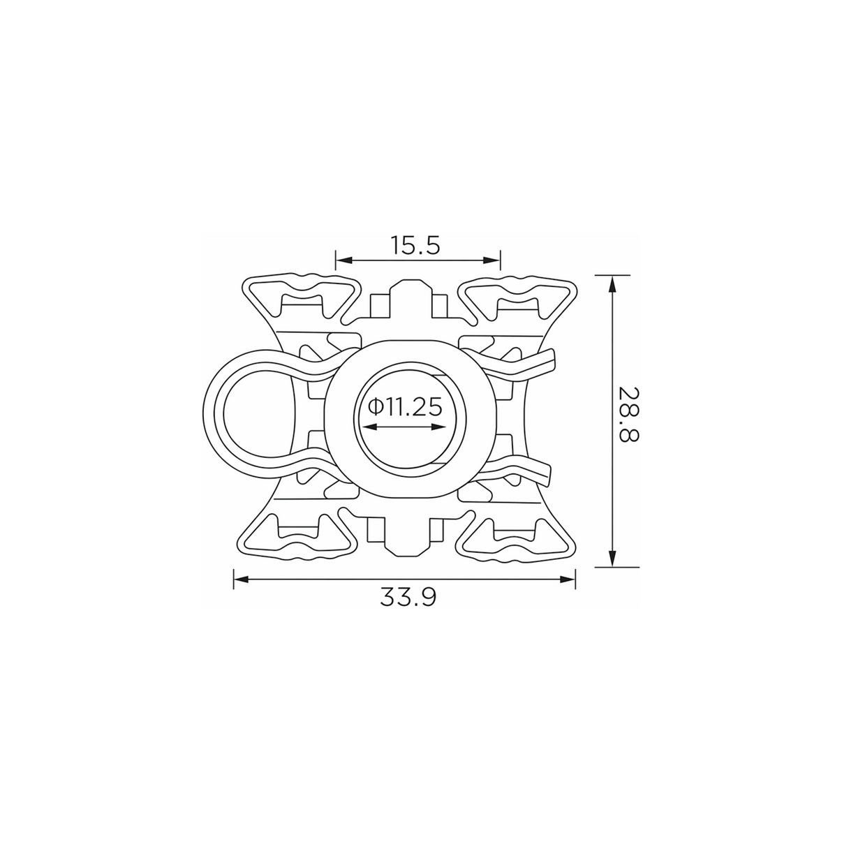 Fästclips BMW 3/3 Compact m.fl. – 10-pack