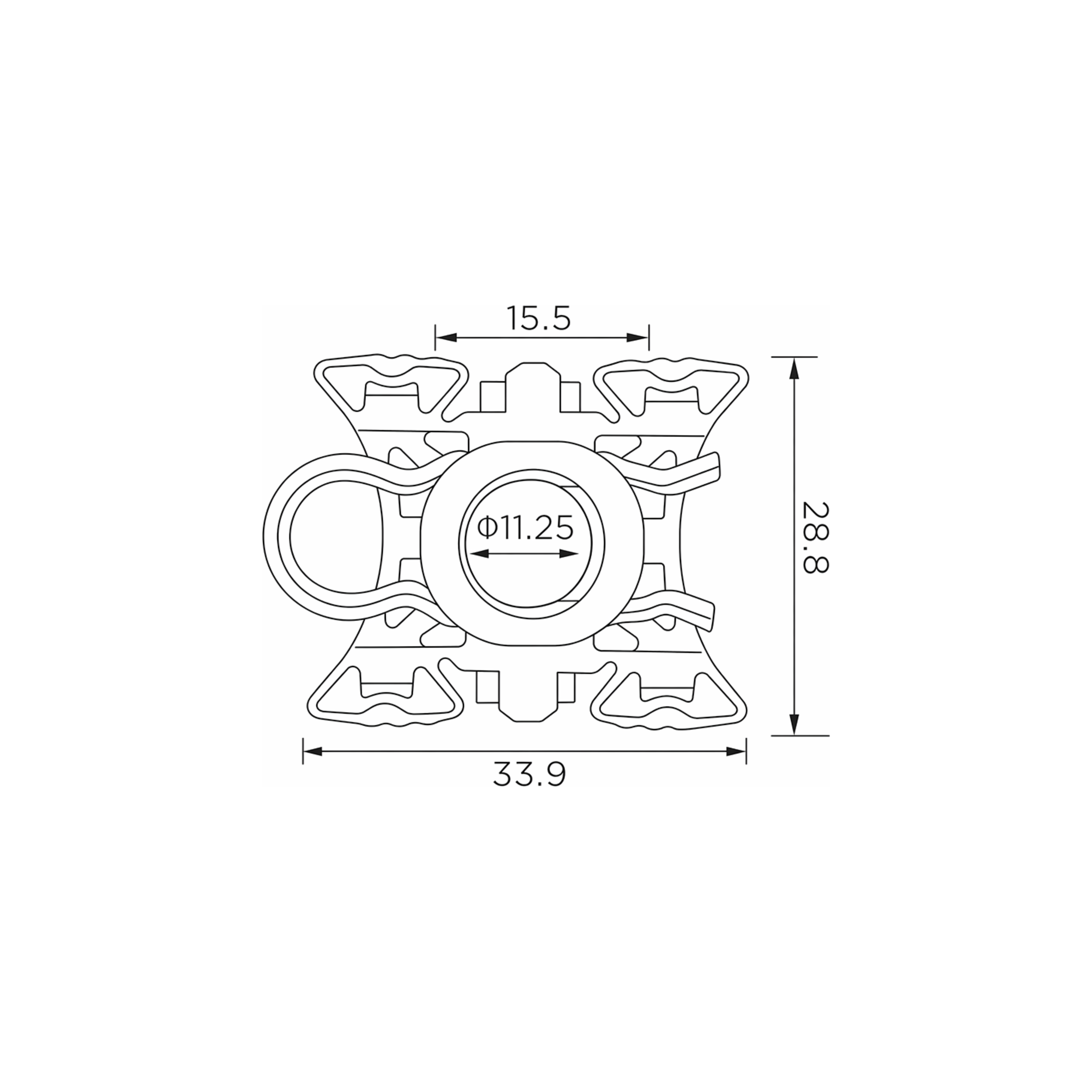 Fästclips BMW 3/3 Compact m.fl. – 10-pack