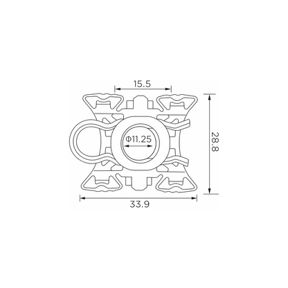 Fästclips BMW 3/3 Compact m.fl. – 10-pack