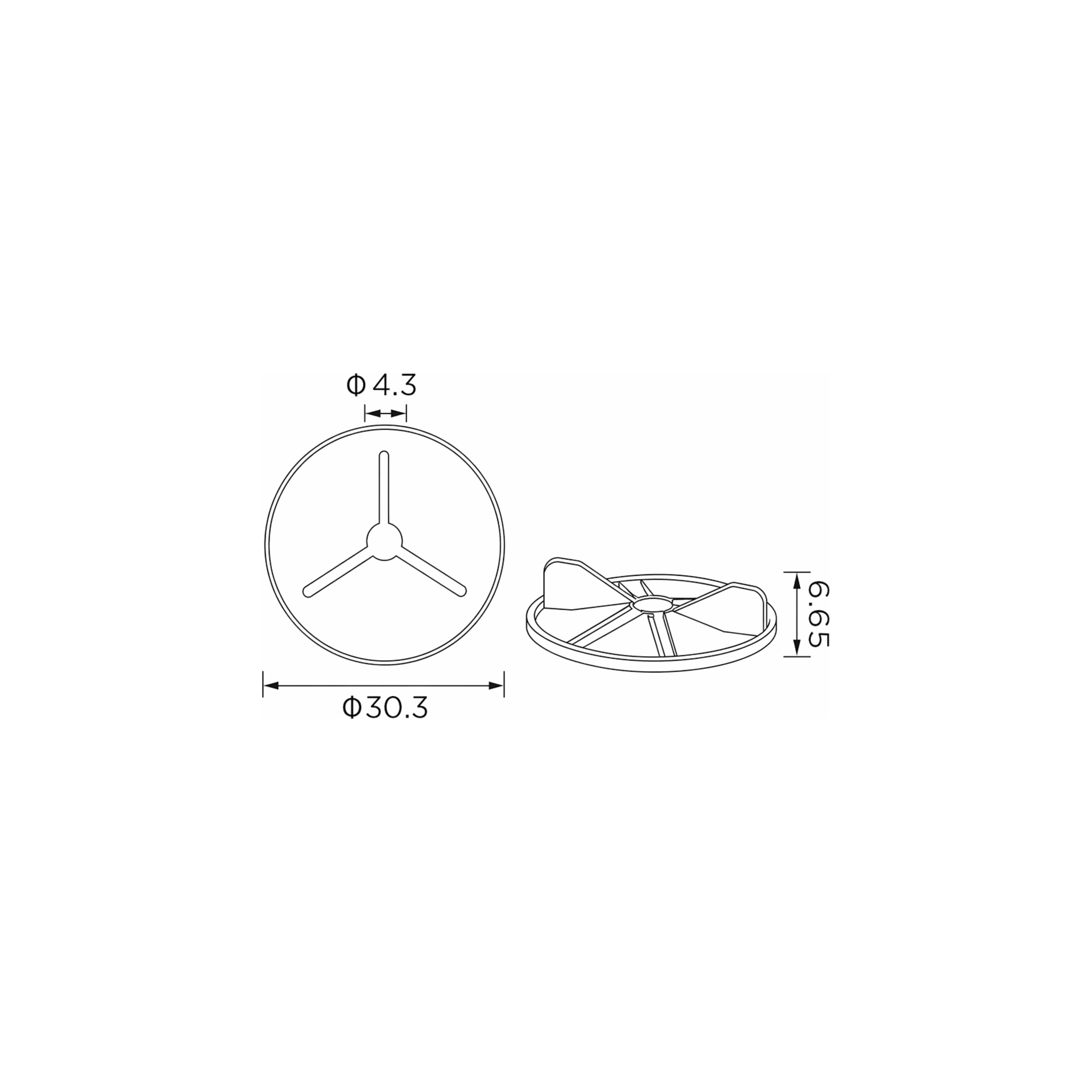 Fästclips Peugeot 206/207 m.fl. – 10-pack
