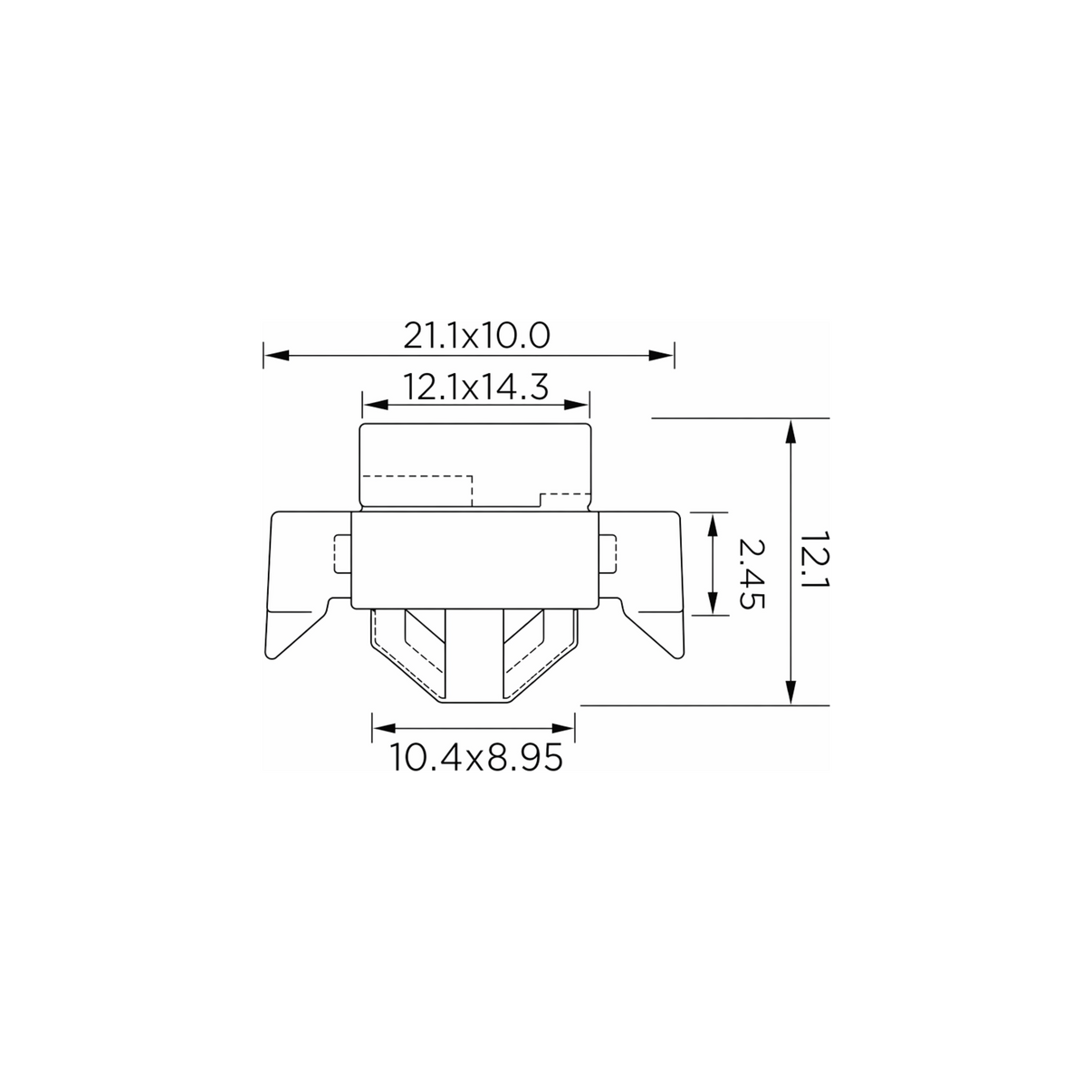 Fästclips Hyundai Tucson/Elantra V m.fl. – 10-pack