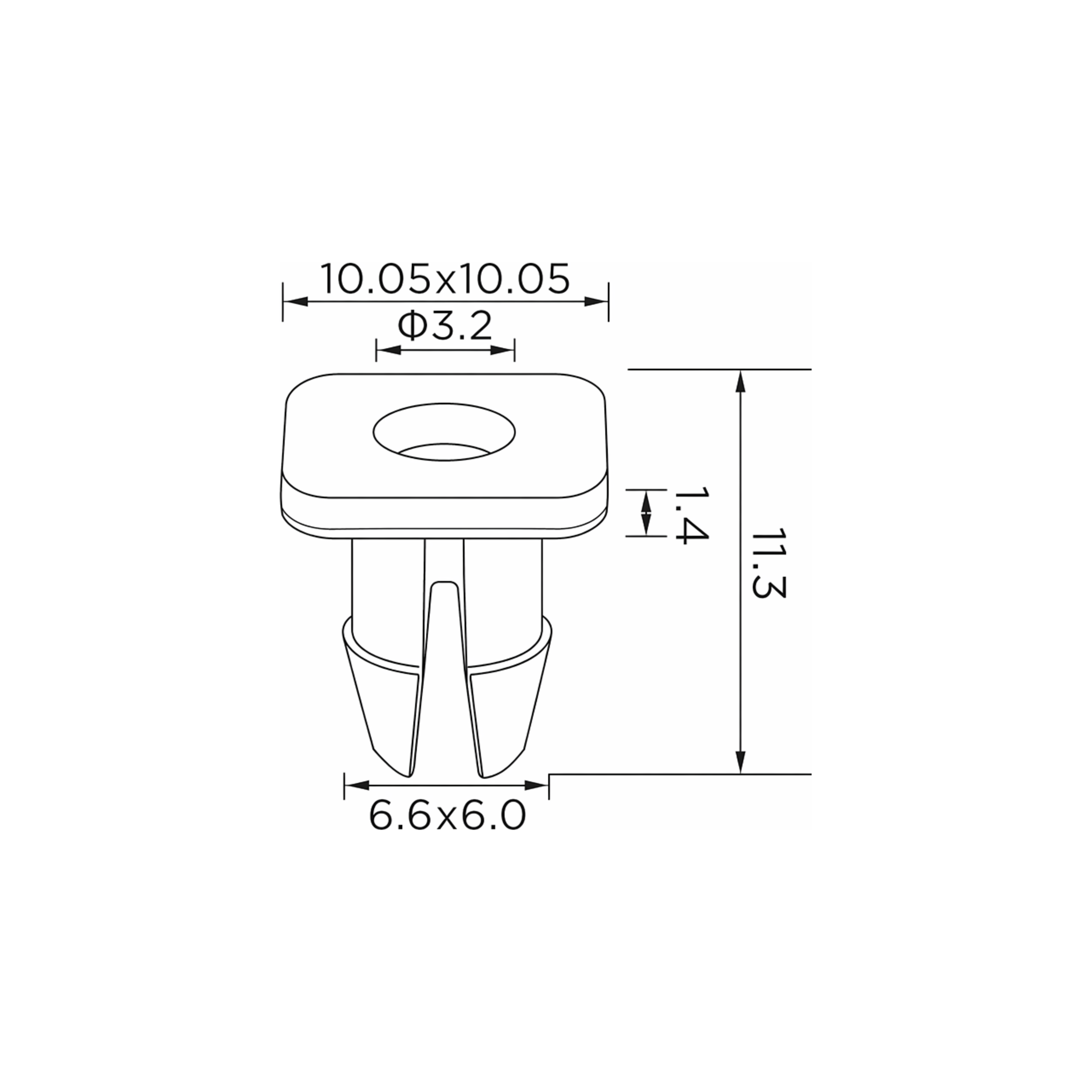 Fästclips Audi A5 Coupé/A5 Sportback m.fl. – 10-pack