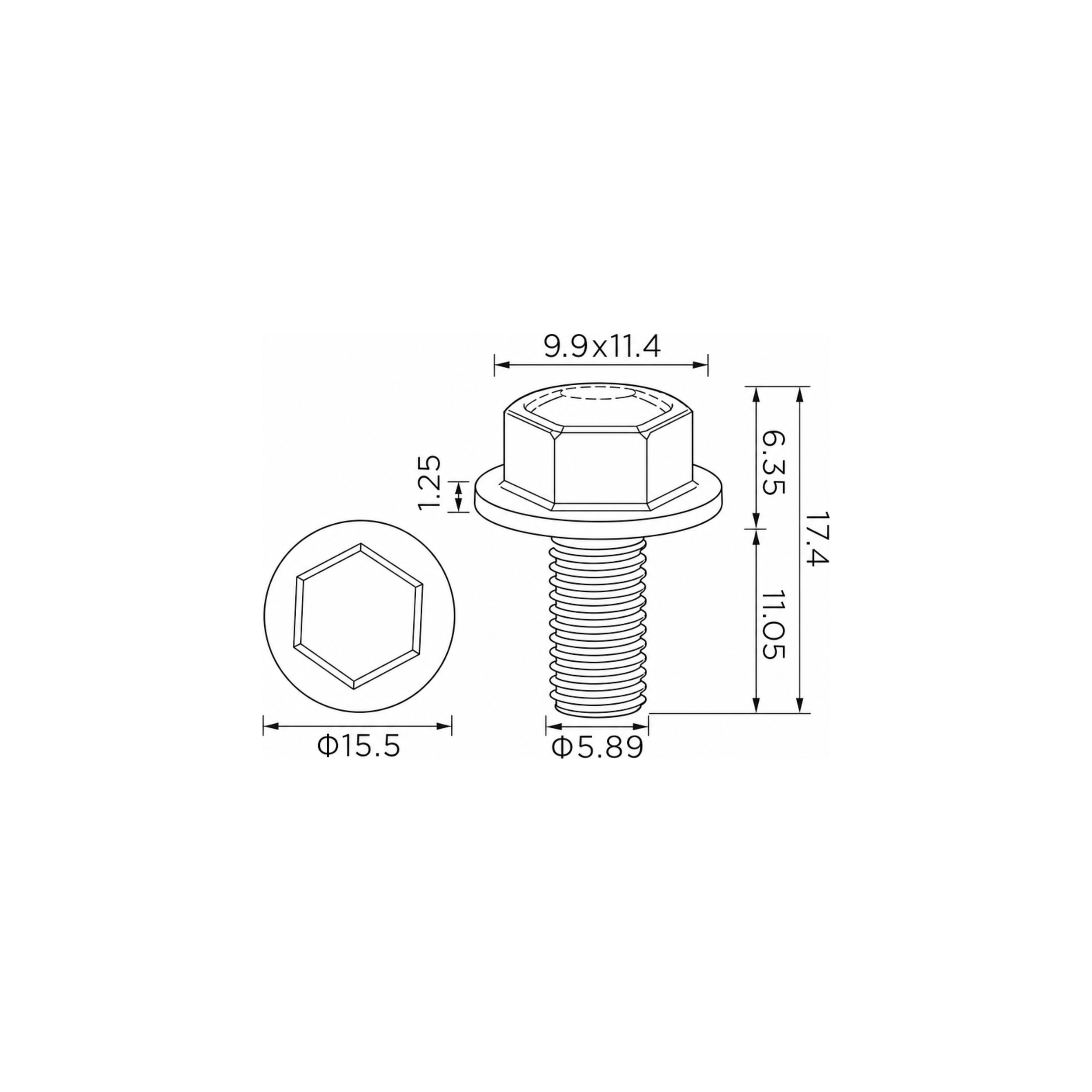 Fästclips Lexus Es/Gs m.fl. – 10-pack