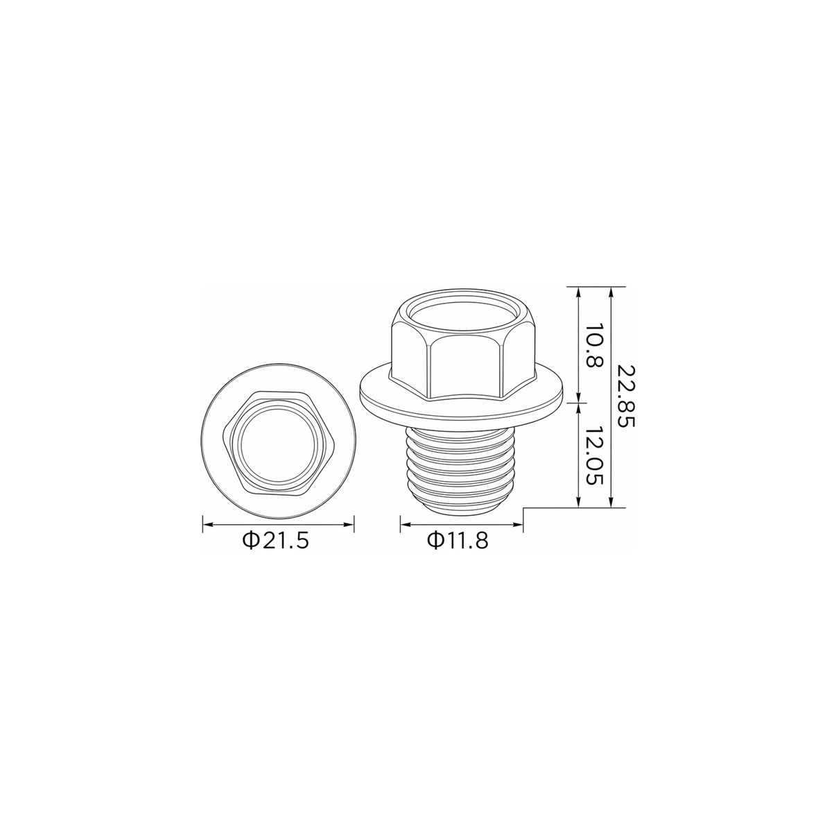 Fästclips Nissan Almera I/Almera II m.fl. – 10-pack