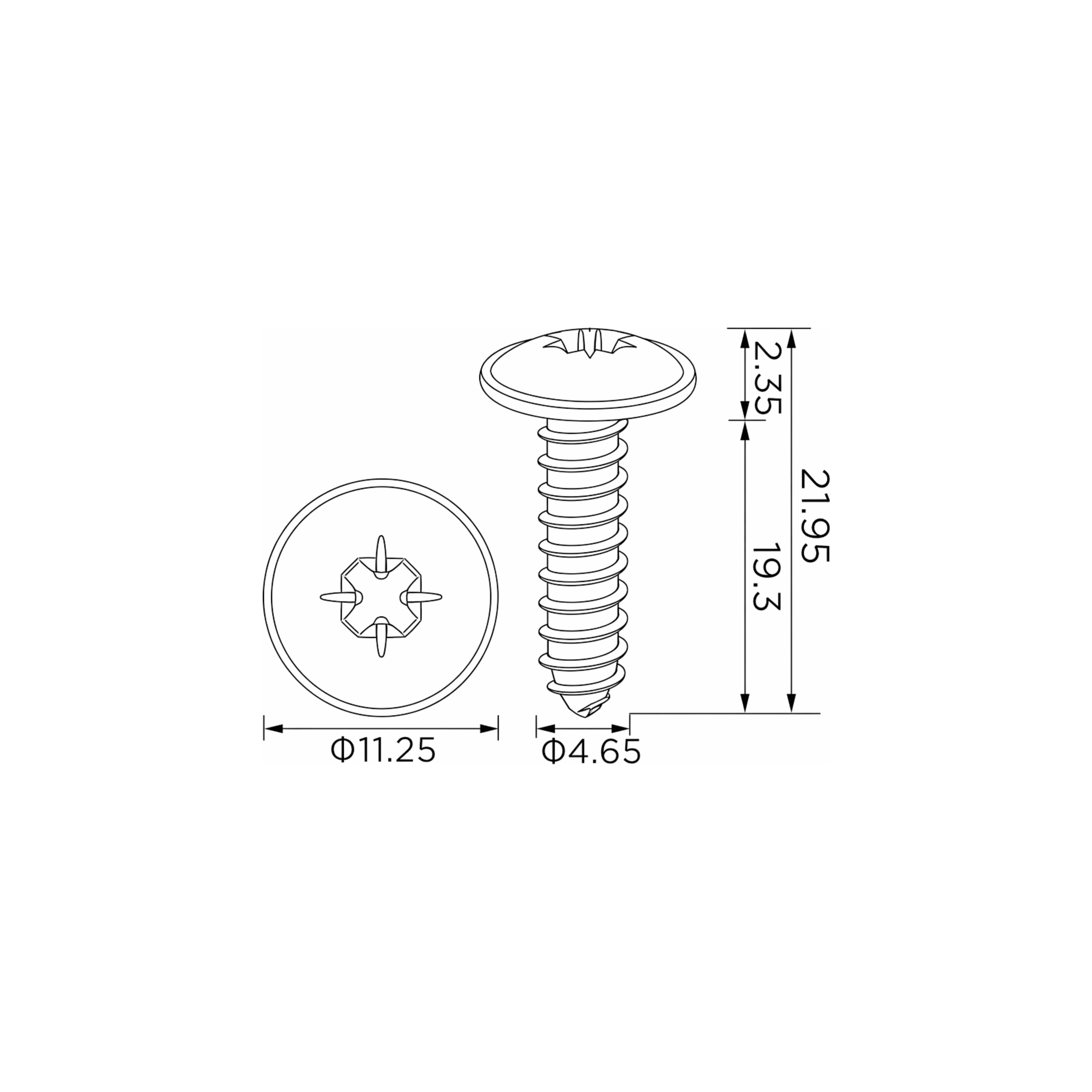 Fästclips Land Rover Freelander I/Freelander I Soft Top m.fl. – 10-pack