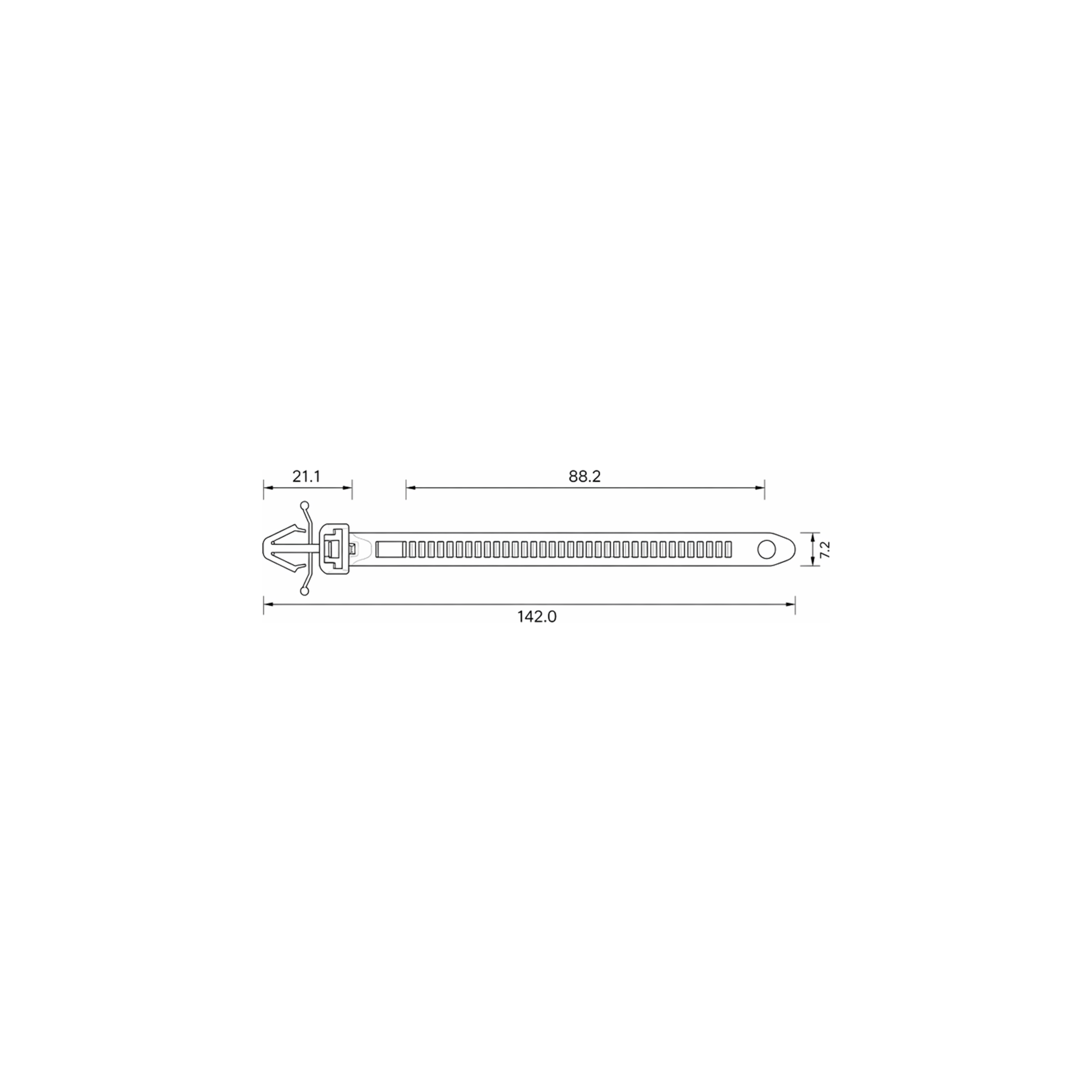 Fästclips Honda CIVIC VI/Cr-V I m.fl. – 10-pack