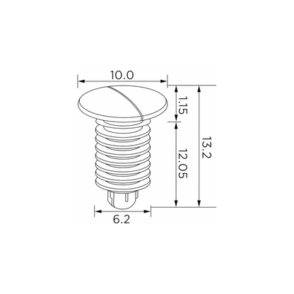 Fästclips Chevrolet Suburban/Suburban 1500 m.fl. – 10-pack
