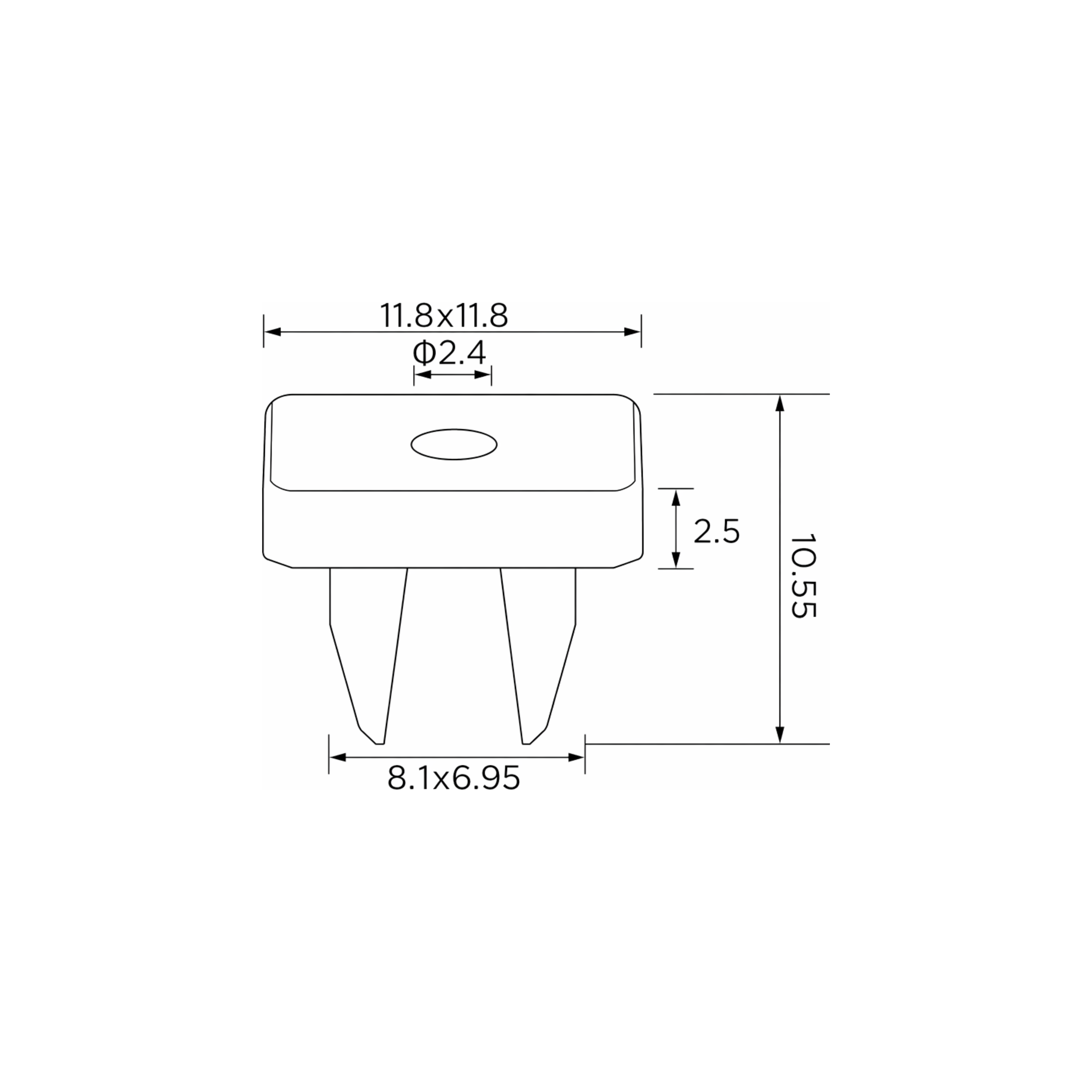 Fästclips Honda Accord III/Accord III Aerodeck m.fl. – 10-pack