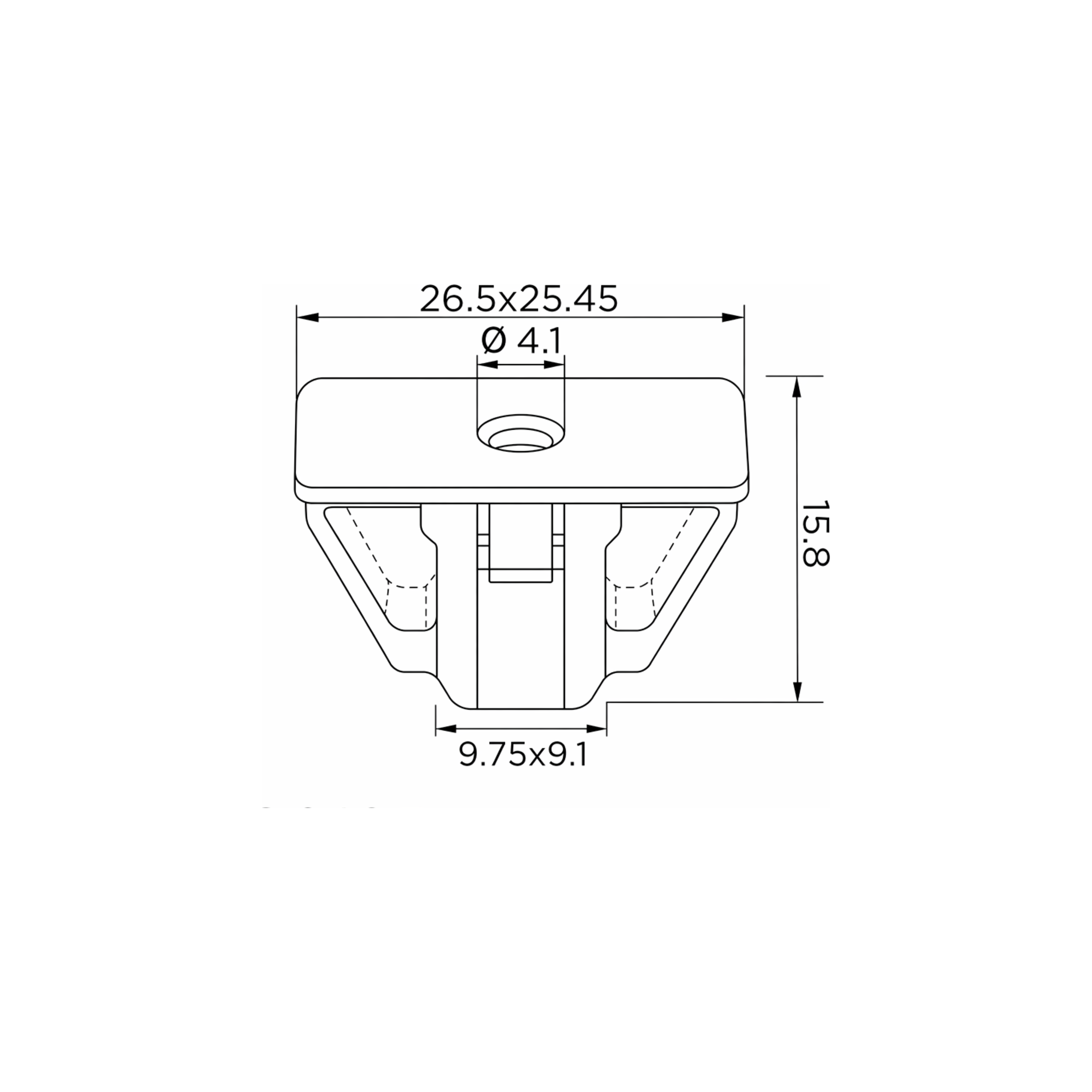Fästclips Honda Accord VI/Accord VI Coupé – 10-pack