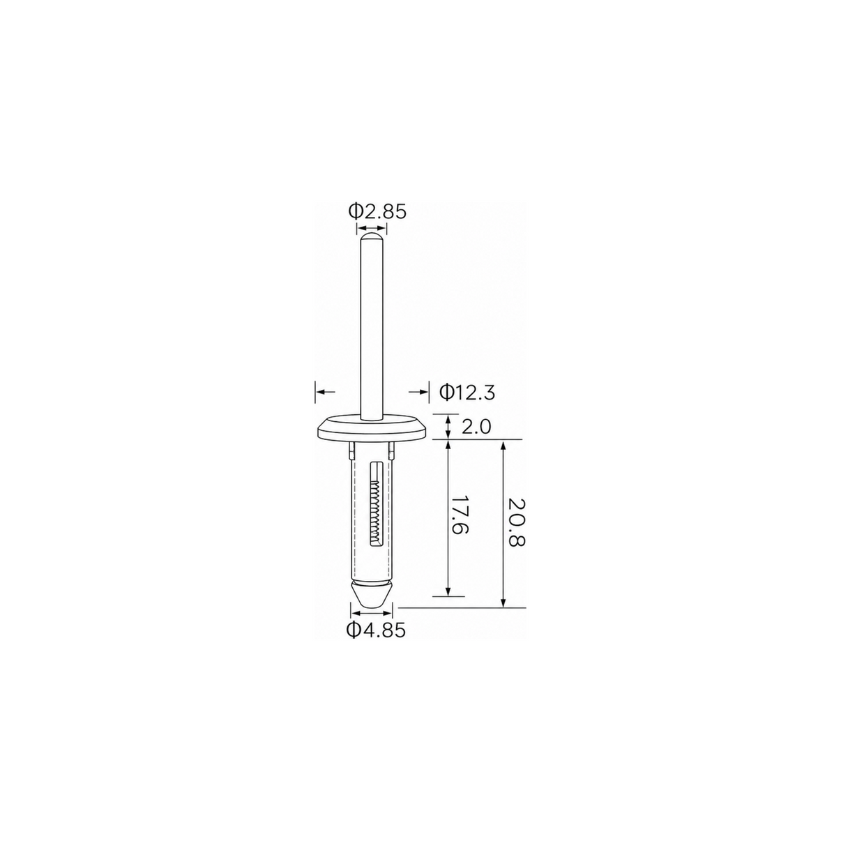 Fästclips Jeep Grand Cherokee IV/Dodge RAM 1500 m.fl. – 10-pack