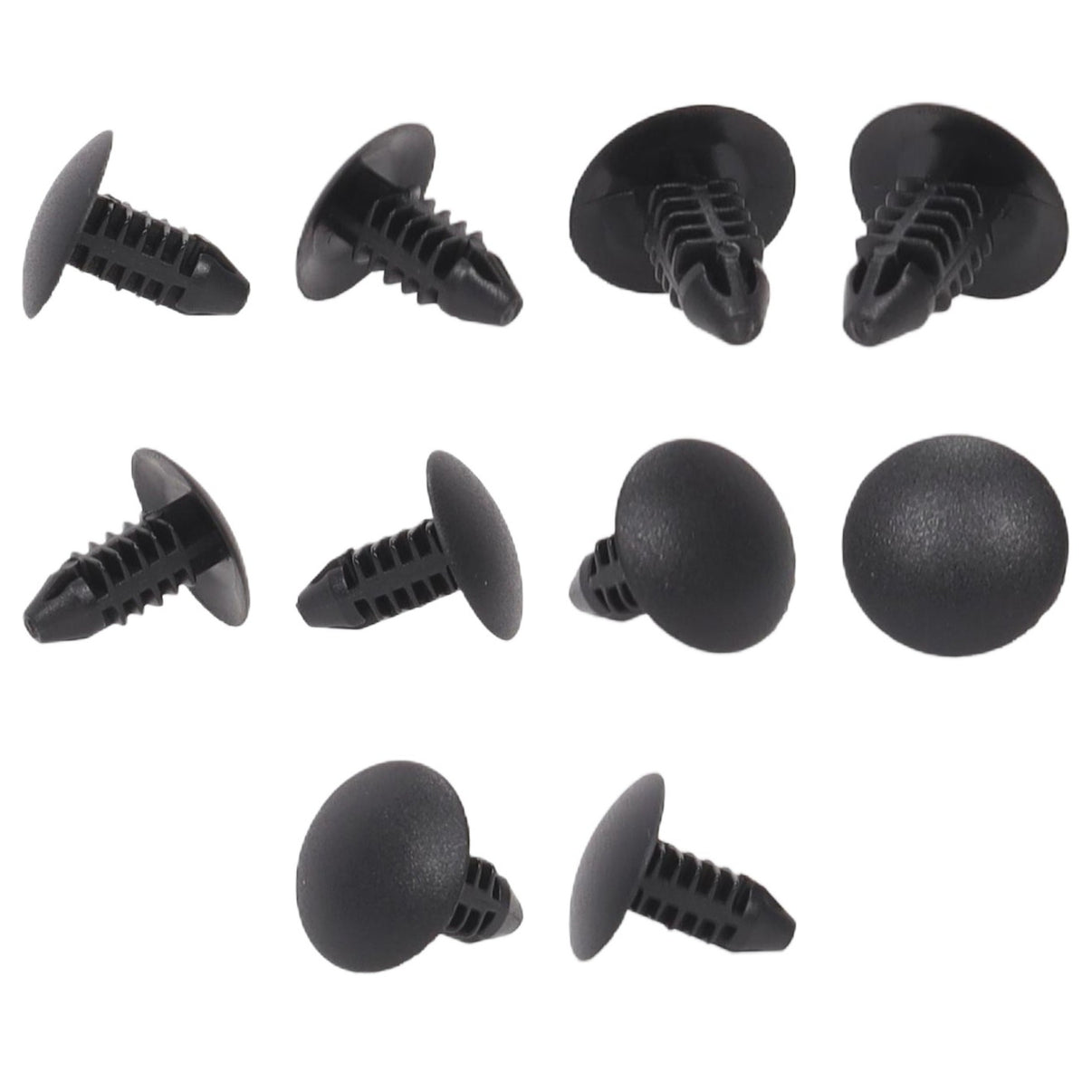 Fästclips – 10-pack – Stabil montering, Fiskbensprofil