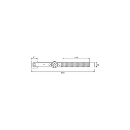 Fästclips – 10-pack