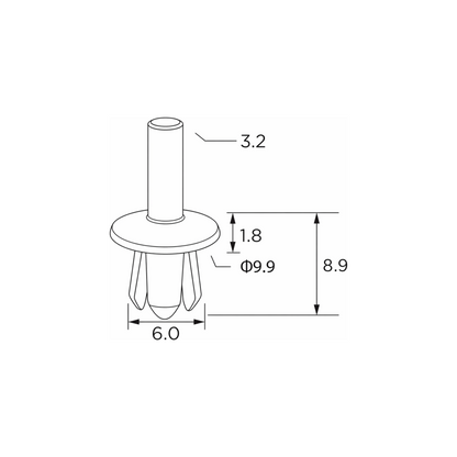 Fästclips
