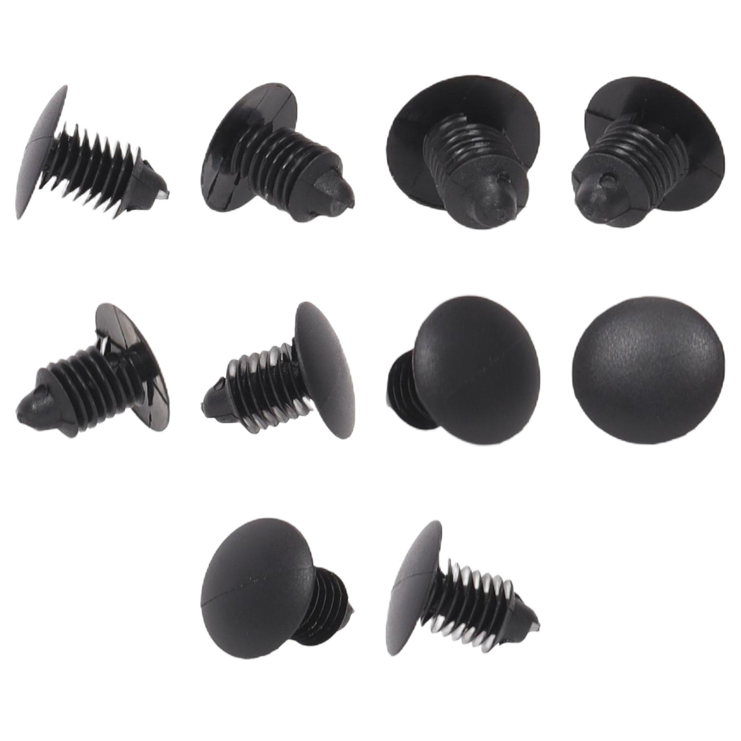 Fästclips – 10-pack – Stabil montering, Fiskbensprofil