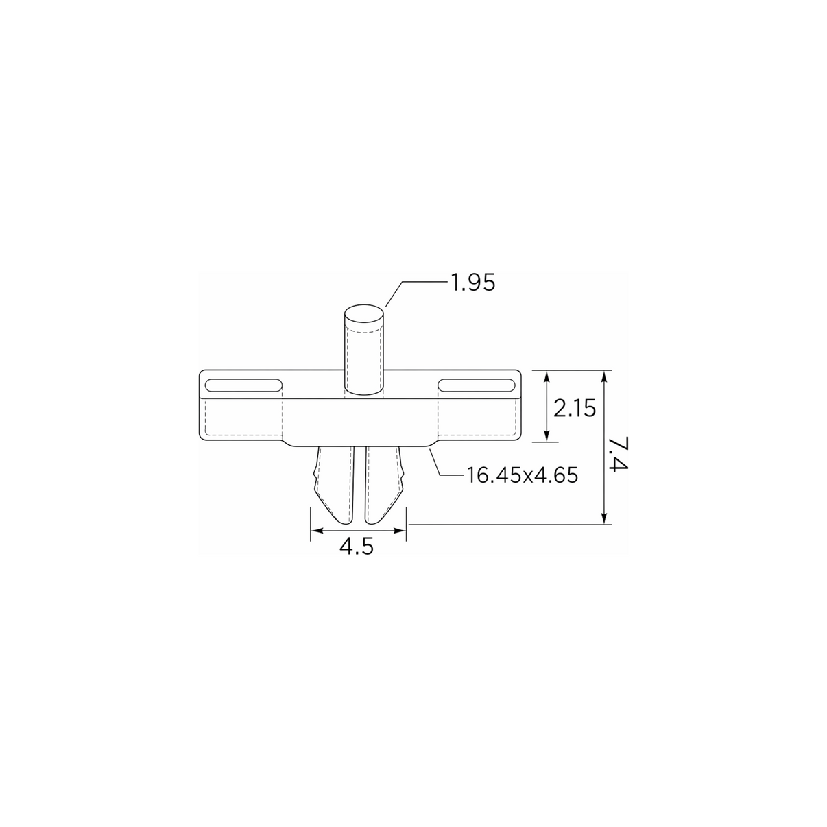 Fästclips Volvo 850/S70 m.fl. – 10-pack