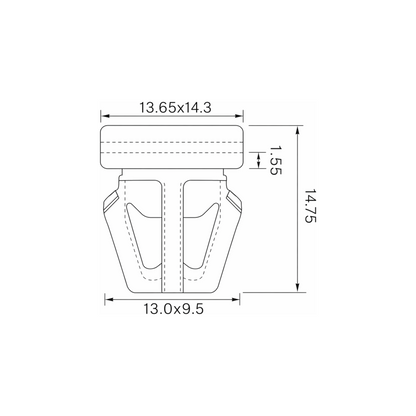 Fästclips Honda Accord VI – 10-pack