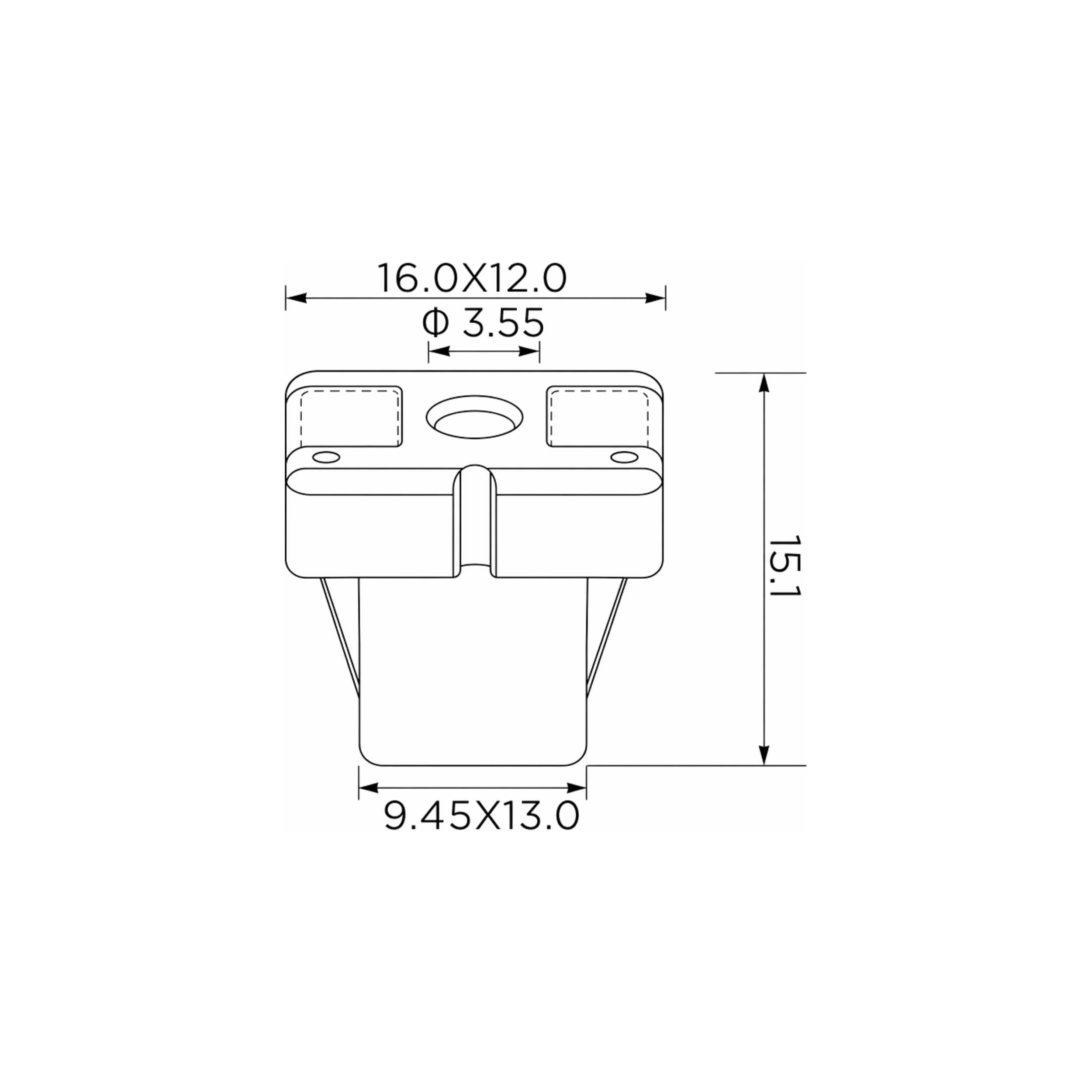 Fästclips Toyota Land Cruiser Prado/Land Cruiser 80 m.fl.