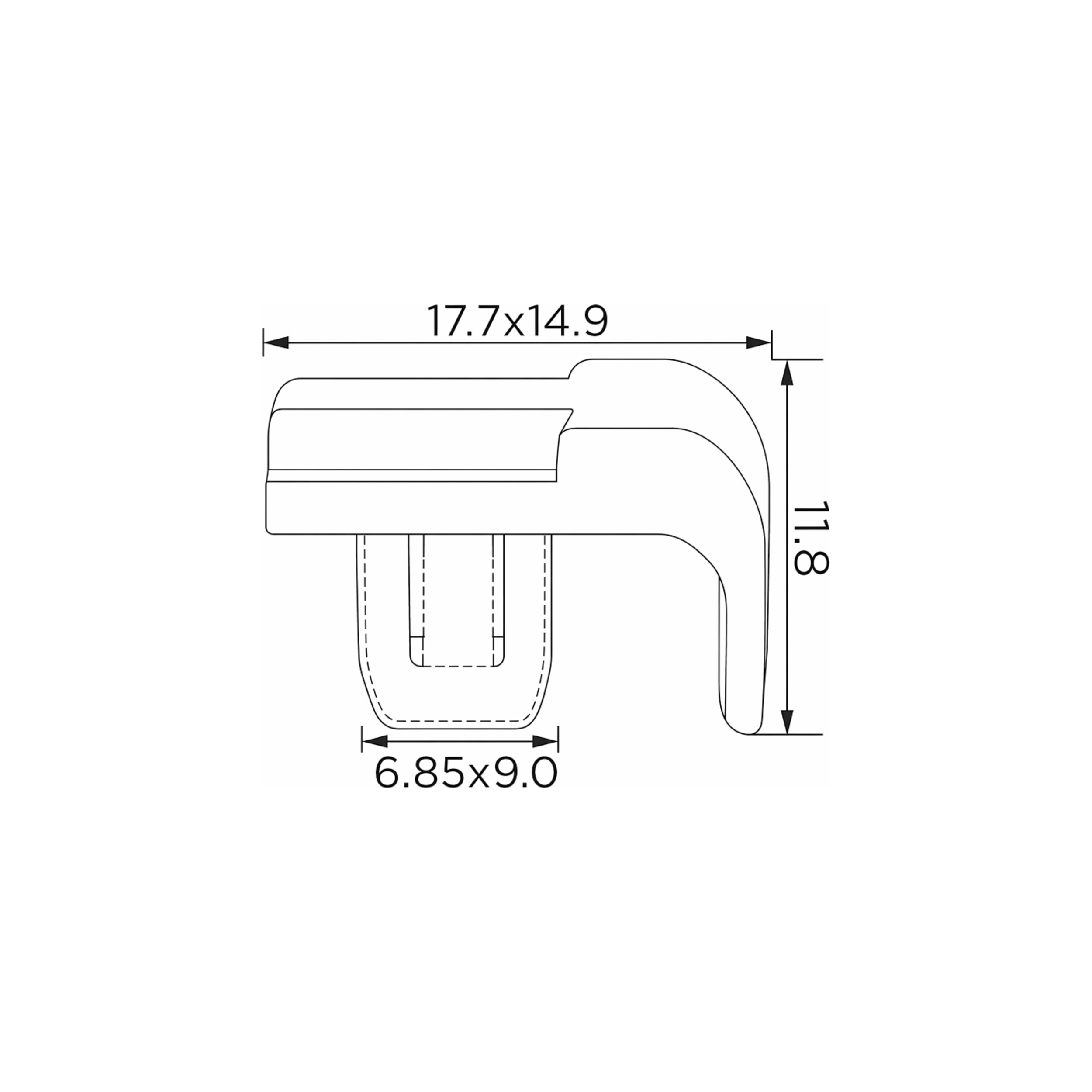 Fästclips Toyota Hilux V/Land Cruiser 80 m.fl. – 10-pack