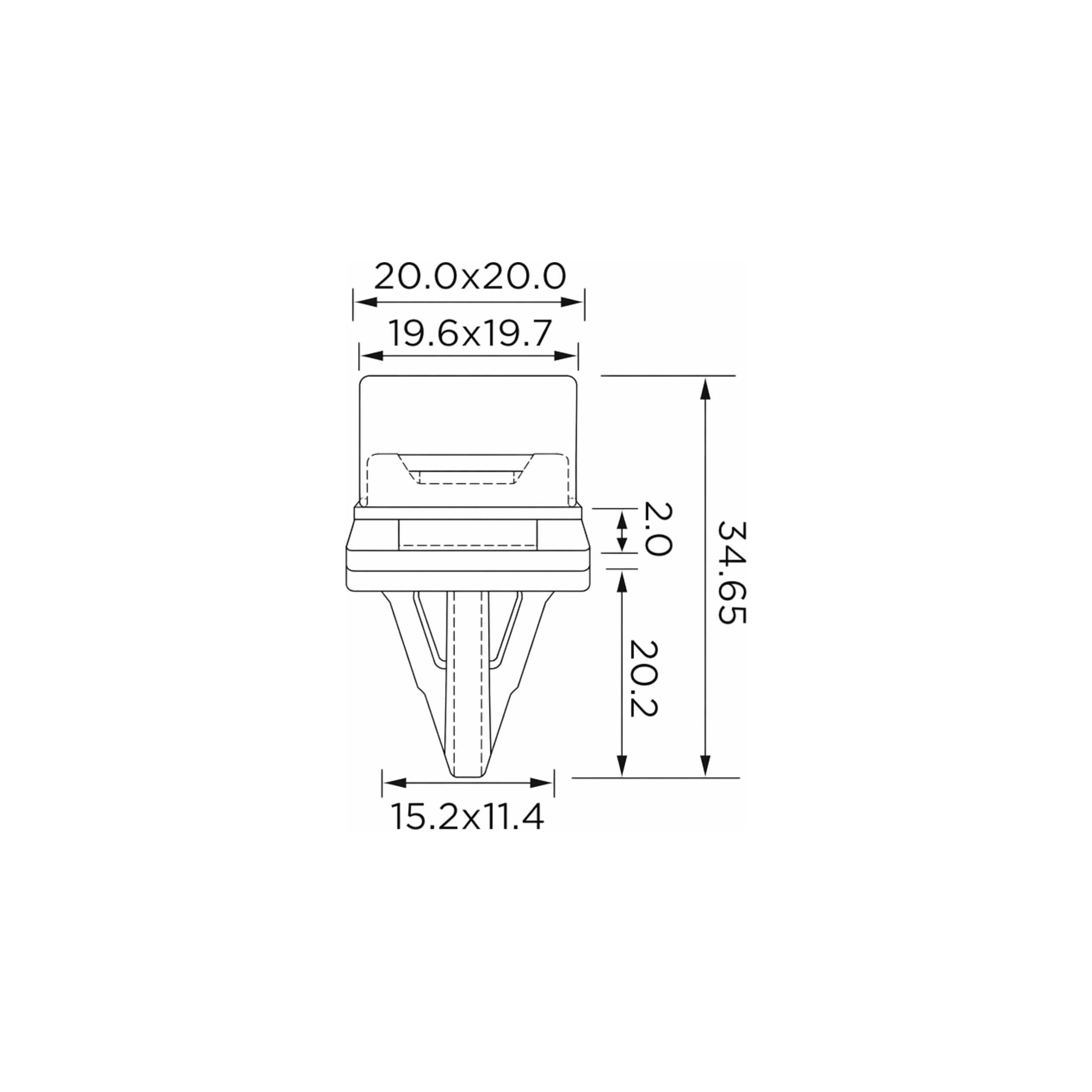 Fästclips Honda Accord VII/Accord IV m.fl. – 10-pack