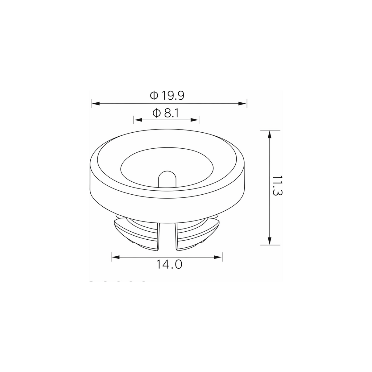 Fästclips – 10-pack