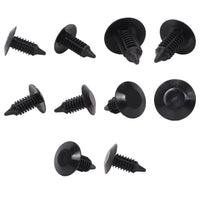 Fästclips – 10-pack – Stabil montering, Fiskbensprofil