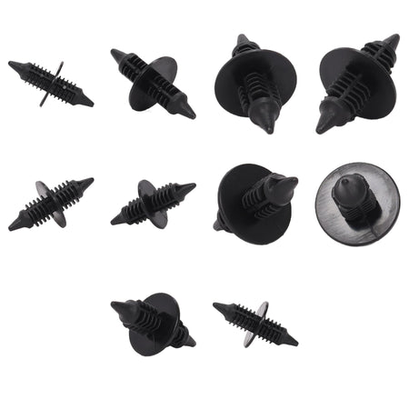 Fästclips – 10-pack – Stabil montering, Fiskbensprofil